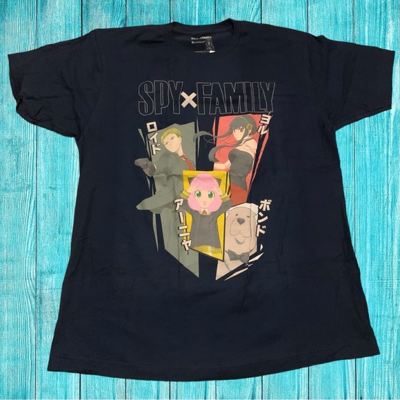 Hot Topic Shirts Spy X Family Shirt Anime Movie Call Of The